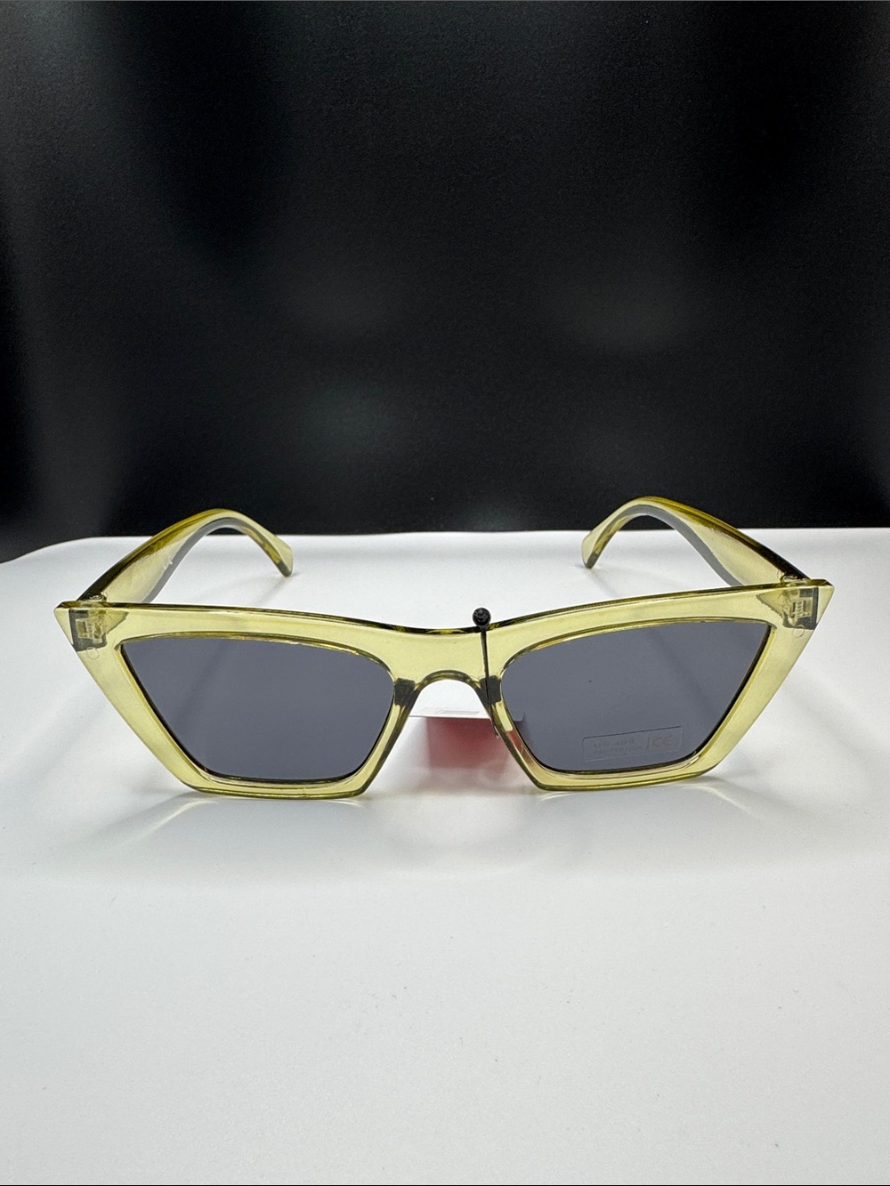 Yellow Cat Eye Women's Sunglasses - Fashion Accessory(5-5) UV 400 CE